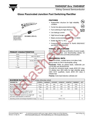 1N4944GP/23 datasheet  